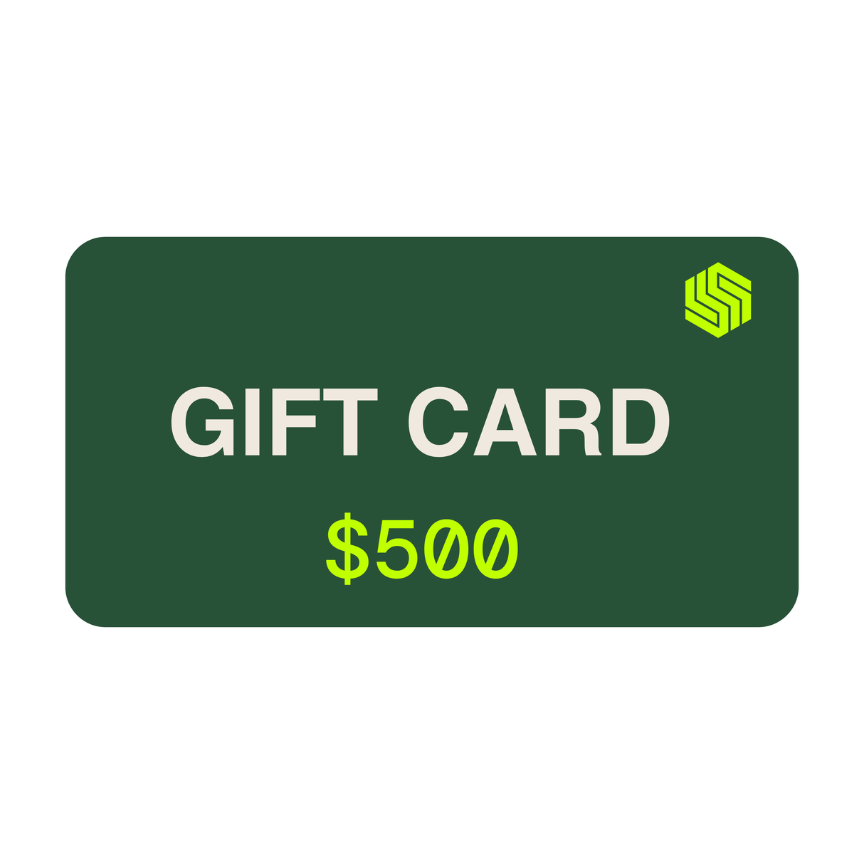 $500 Gift Card