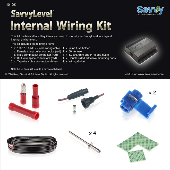 SavvyLevel Internal Wiring Kit