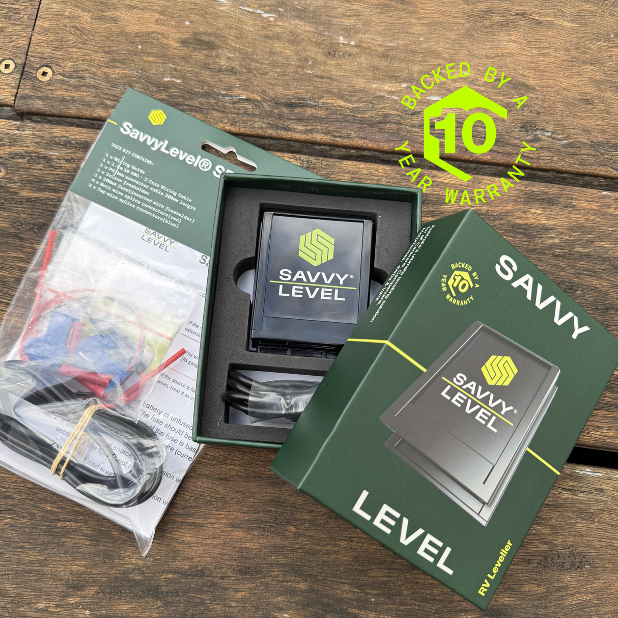 SavvyLevel® S5 Caravan & RV Levelling System with Wiring Kit