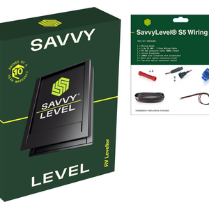 SavvyLevel® S5 RV Leveller & Wiring Kit Bundle