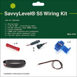 SavvyLevel® S5 RV Wiring Kit – 12V/24V Permanent Installation