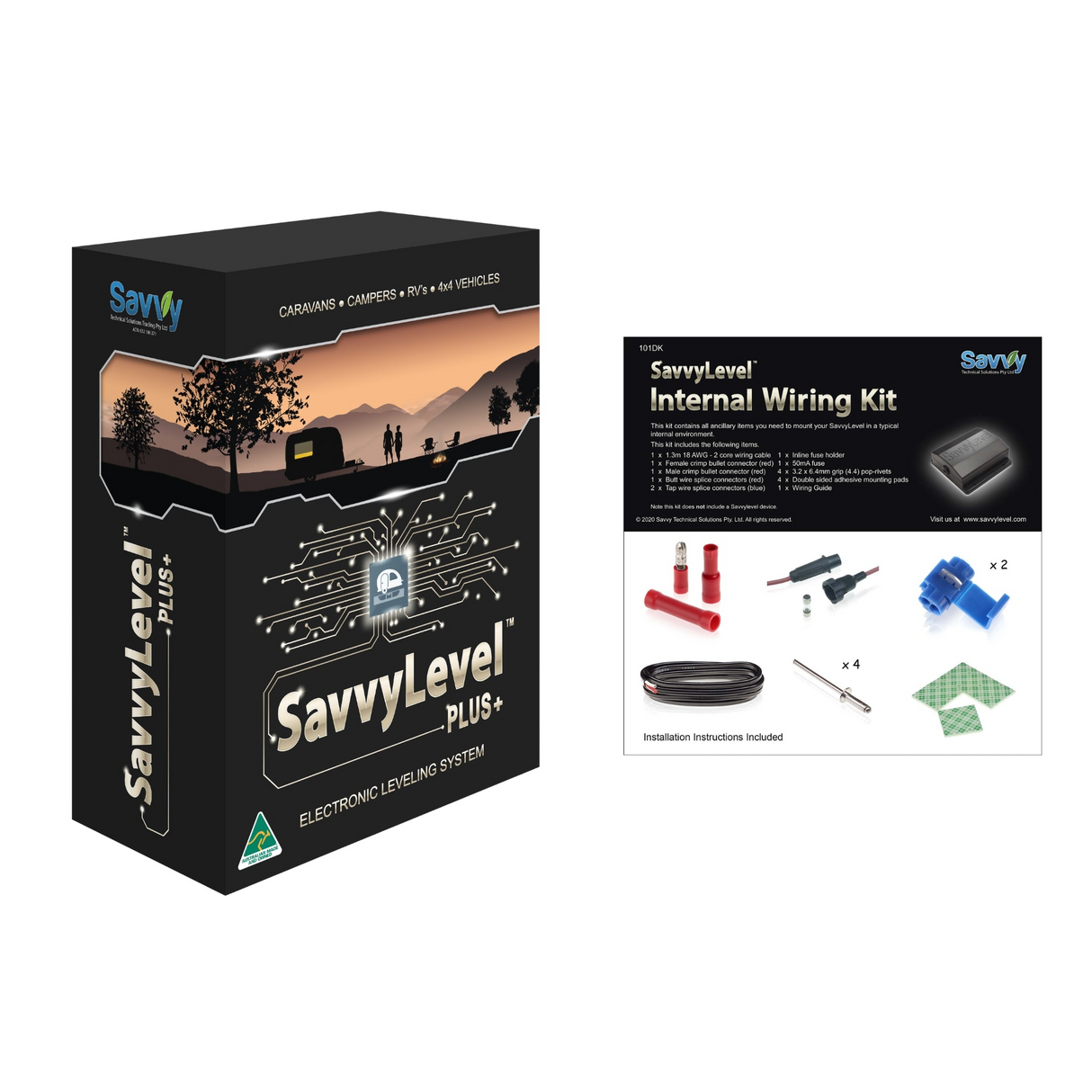 SavvyLevel S4 & Internal Wiring Bundle